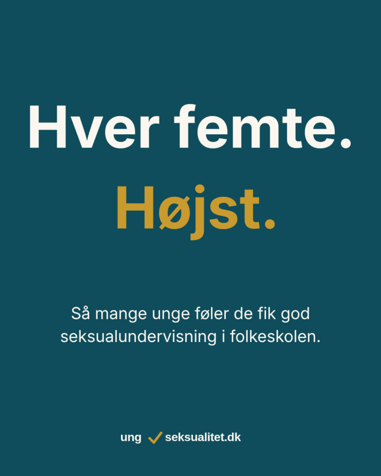 Hver femte. Højst.